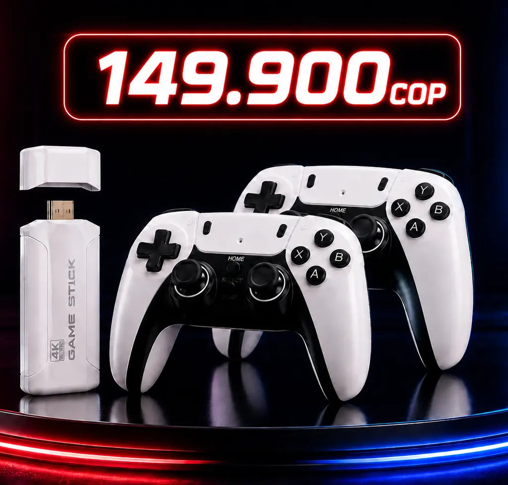 🎮 RETRO GAME STICK 4K™ — REVIVE LOS CLÁSICOS QUE MARCARON TU INFANCIA