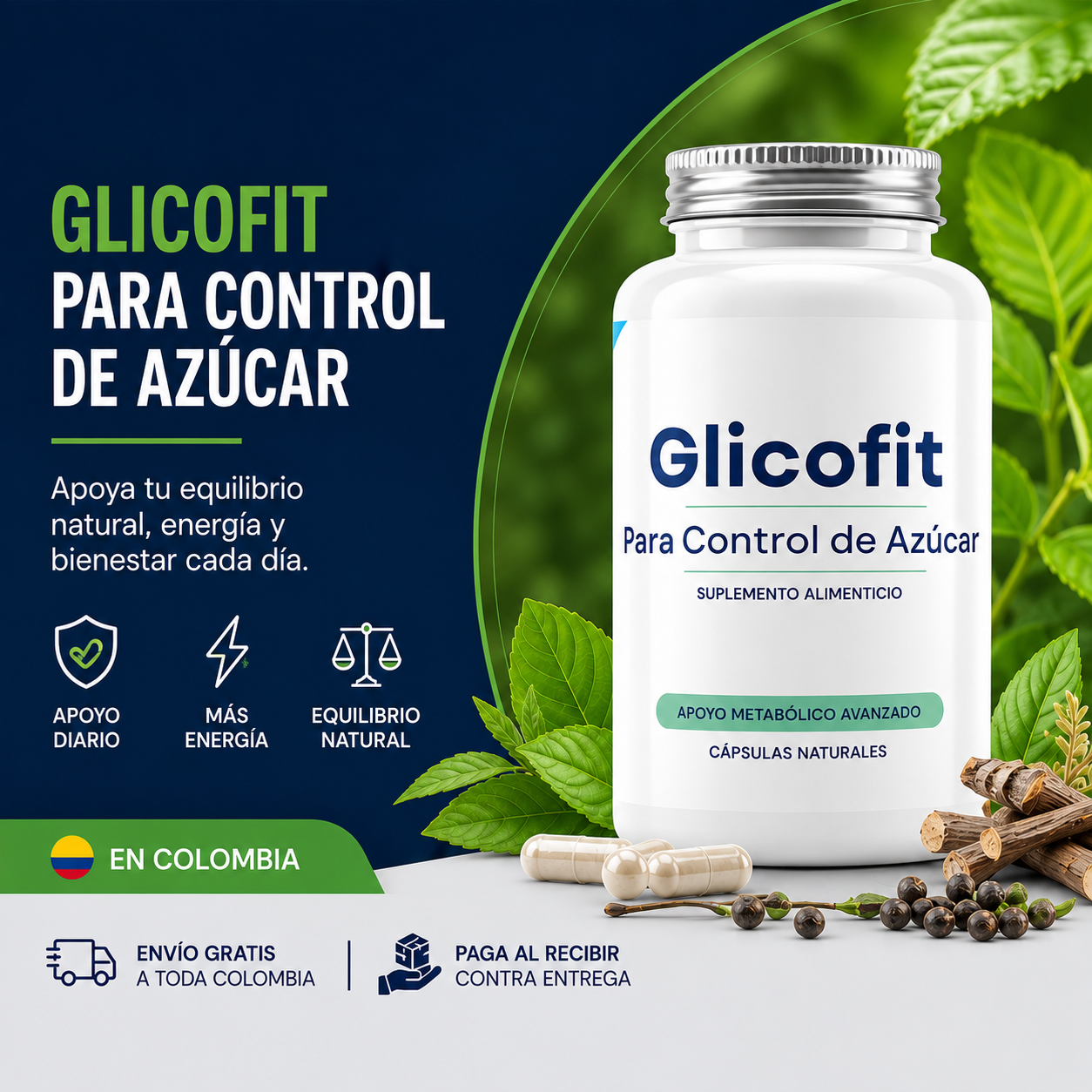 🔥PROMO-GlicoFit: El equilibrio que tu cuerpo necesita para controlar tu azúcar y recuperar tu energía.
