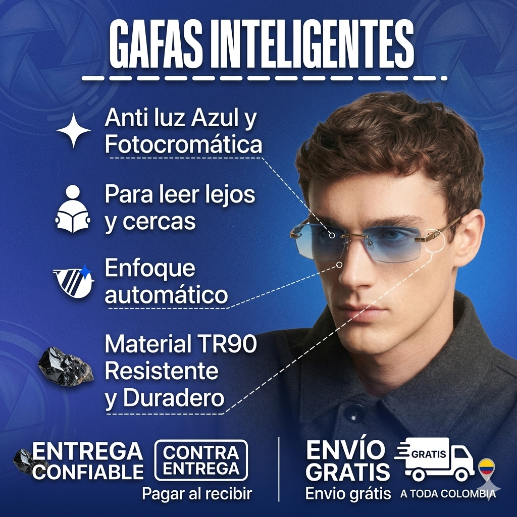 🔥 Promo Especial: Compra 1 y Lleva 2  Gafas Optilux TR90 que Protegen Tu Vista y Reducen el Cansancio Visual👓